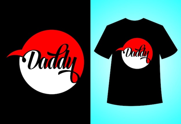 Happy Father's Day Typography Vector Dad Tshirt Design