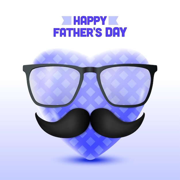 Vector happy father's day vector background