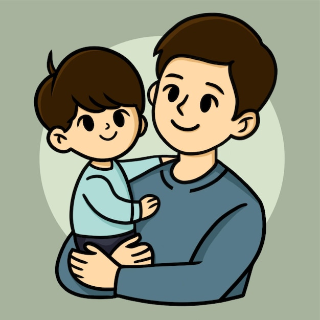 幸せ な 父 と 息子