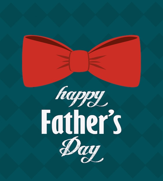 Vector happy fathers day card design.