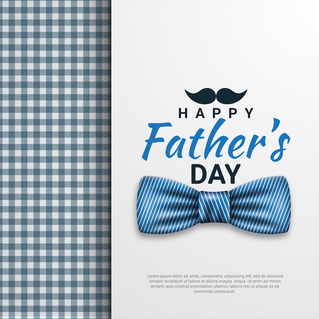 Happy fathers day greeting card