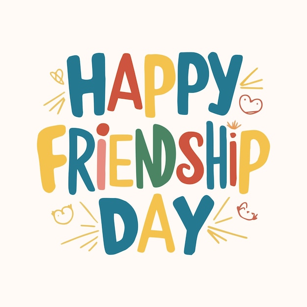 happy friendship day background