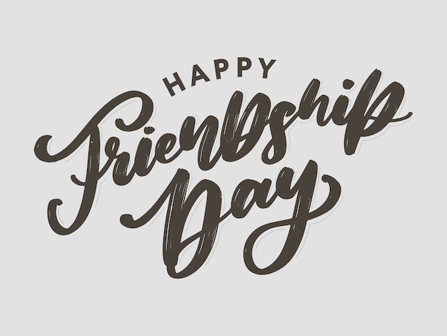 Поздравительная открытка с днем дружбы