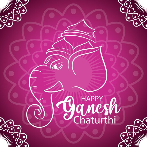 Happy ganesh chaturthi poster