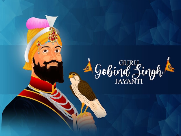 Happy gurpurab celebration banner