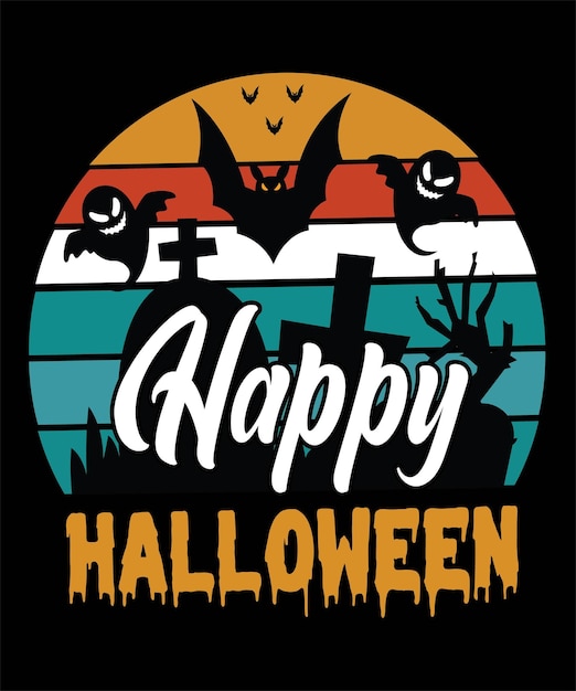 happy_halloween_tshirt_design