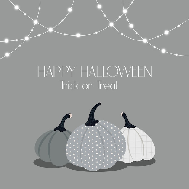 Happy Halloween-achtergrond De achtergrond is geweldig voor kaarten, brochures en flyers