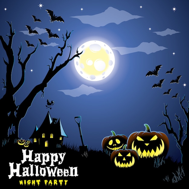 Happy Halloween background