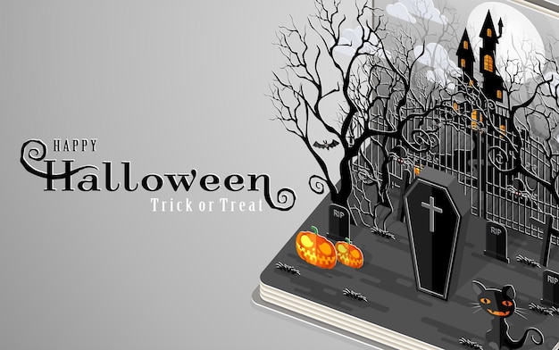 happy halloween background