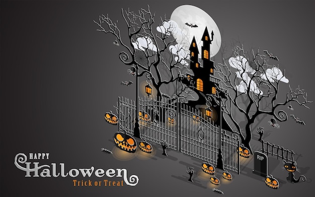 happy halloween background