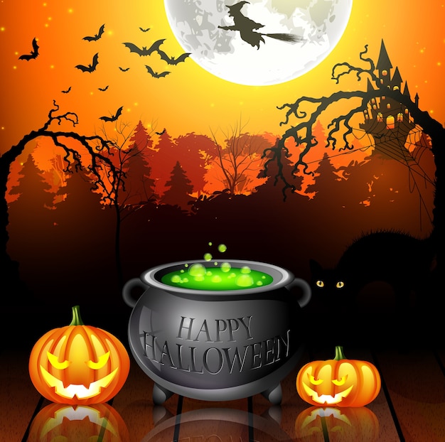 Happy Halloween background