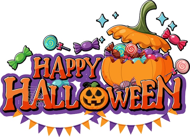 ハロウィーン・バナーのデザイン
