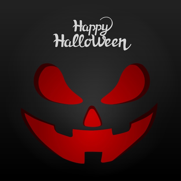 Happy halloween belettering