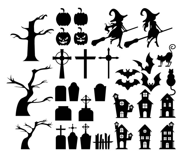 Happy Halloween-bundelset.