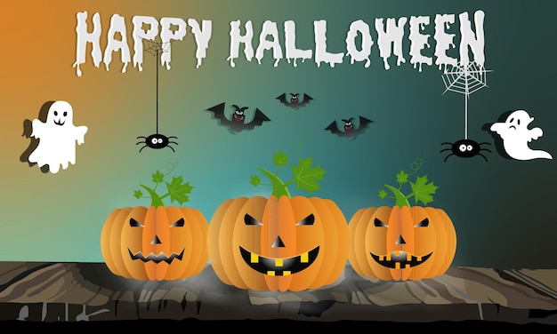 Vector happy halloween crafts gnome design magic clipart halloween illustration happy halloween day tsh