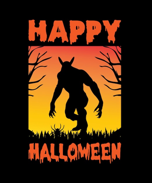 HAPPY HALLOWEEN DESIGN