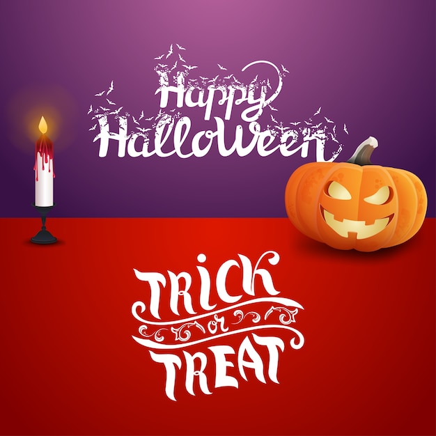 Happy Halloween en Trick or treat