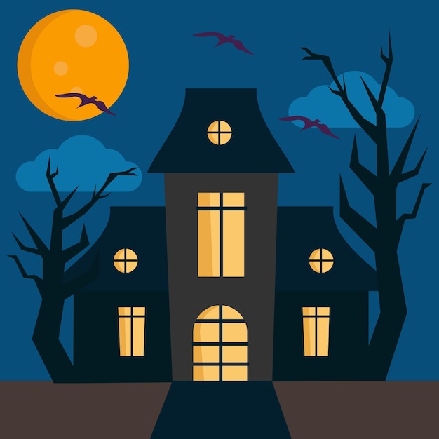 happy halloween horror night