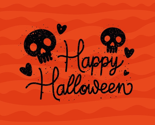 Happy halloween message