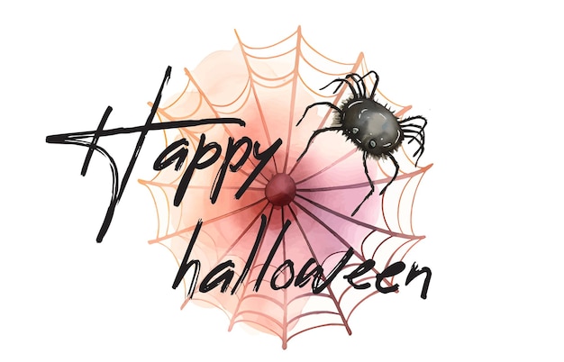 Happy Halloween party posters set met nachtwolken en pompoenen in papier knippen stijl Vectorillustratie Volle maan heks ketel spinnenweb en vliegende vleermuis Plaats voor tekst Brochure achtergrond