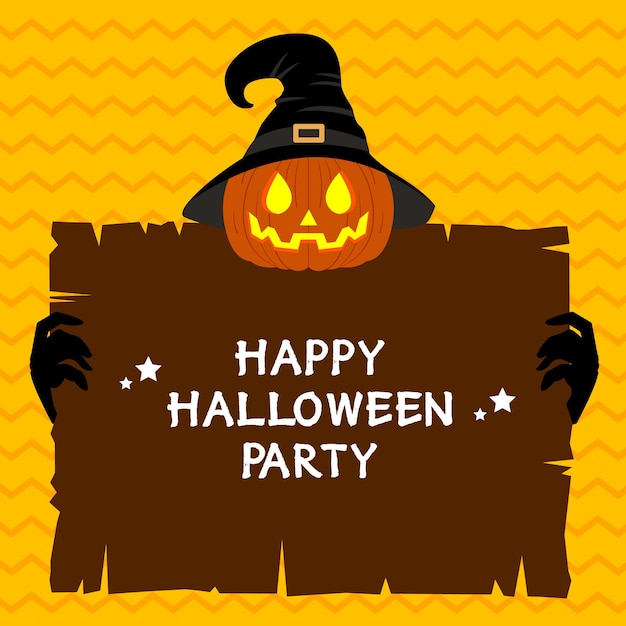 Happy halloween party