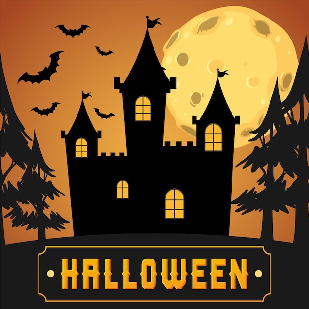 Happy Halloween Poster Template