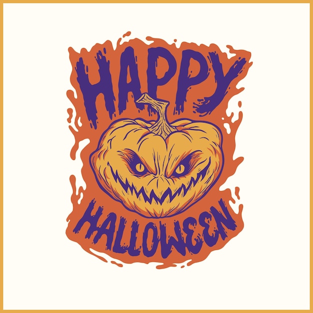 Happy Halloween Pumpkin tote bag