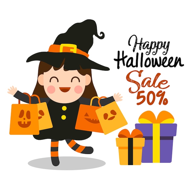 Happy halloween sale.