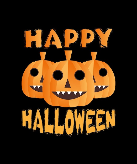 Happy halloween t-shirt halloween vampire costume t-shirt met het beste vectorontwerp