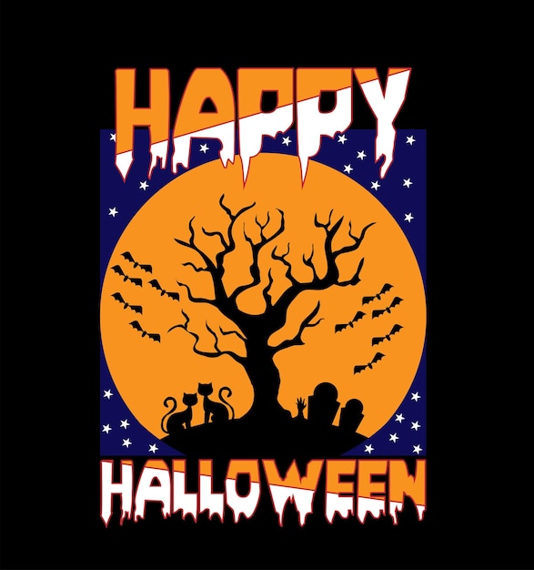 happy halloween tshirt design unique tshirt design