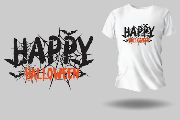 Happy Halloween tshirt design