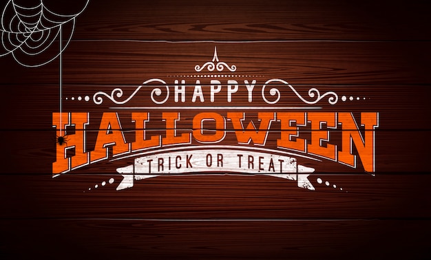 Happy halloween vector illustration