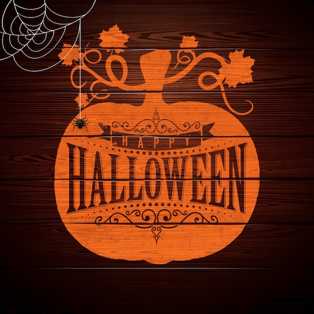 Happy halloween vectorillustratie.