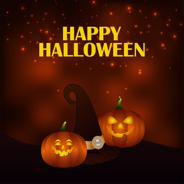 Happy halloween viering horror achtergrond