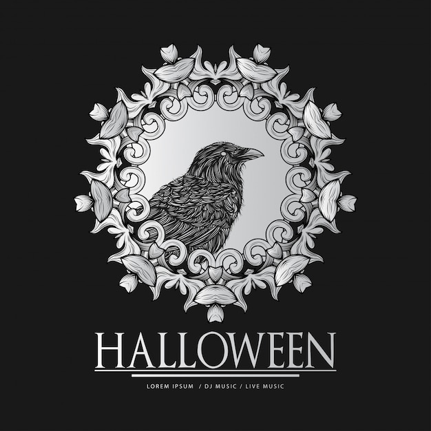 Premium Vector Happy Halloween Vintage Premium Vector Happy Halloween Vintage