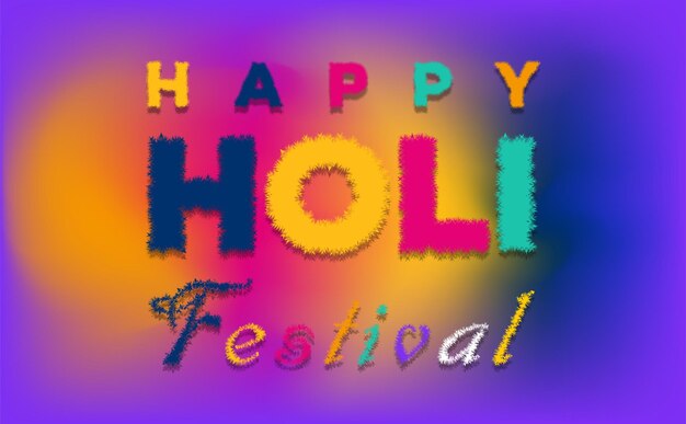 Happy holi abstract festival colorful background