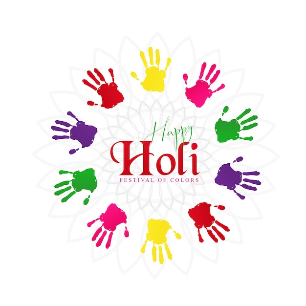 Happy holi-illustrazione astratta di holi.