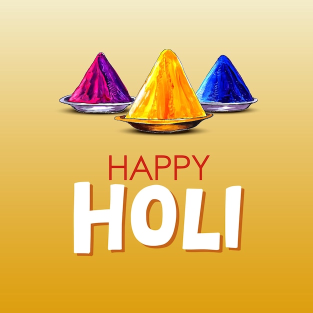 Happy Holi Festival Holi day vector Holi Festival vector