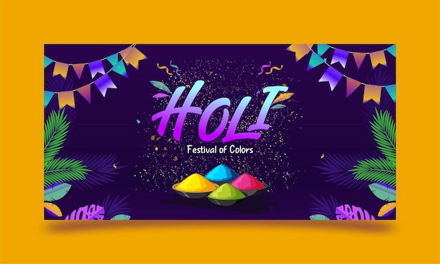 Felice festa di holi