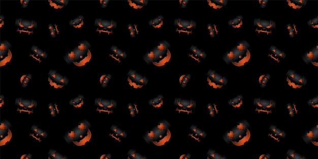 Vector happy holiday halloween background