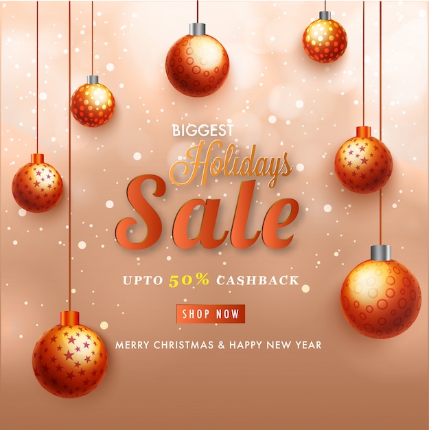 Happy Holidays Sale.