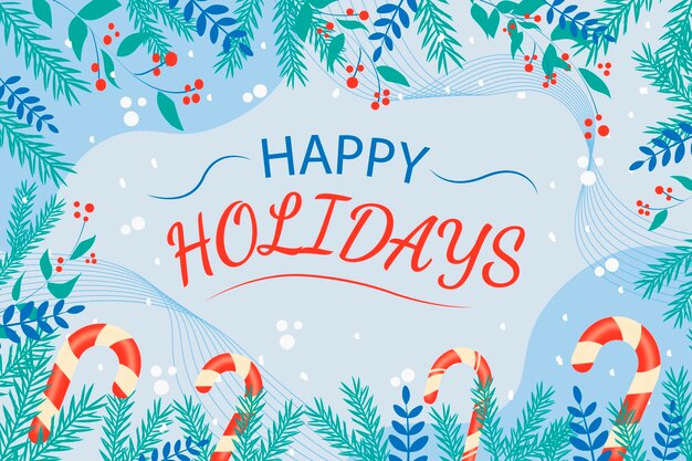 Vector happy holidays