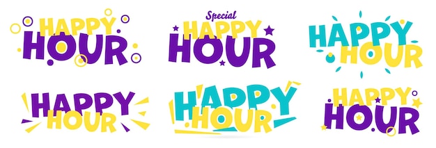 Happy hours kleur speciaal label color