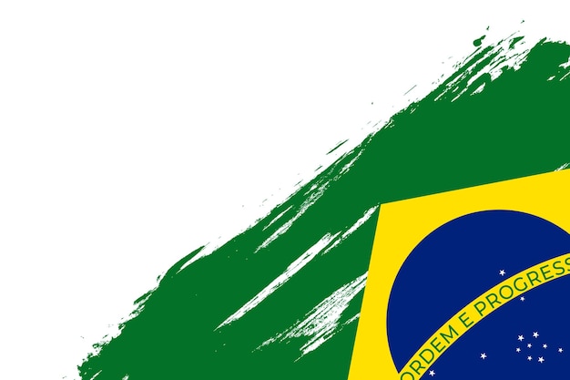 Happy Independence Day Brazil 7th September Background Design With Text Space Area