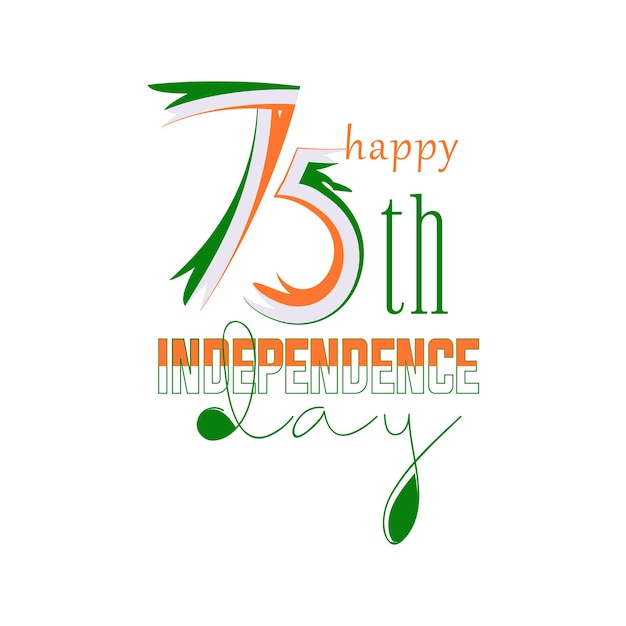 Buon design per il giorno dell'indipendenza dell'india buon design per il giorno della vittoria