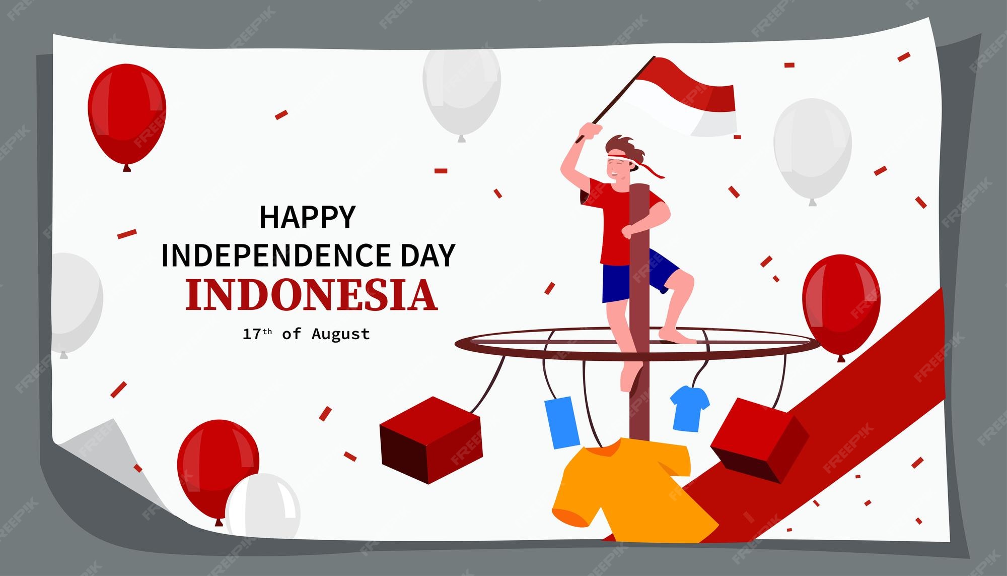 happy independence day indonesia steemitsteemit