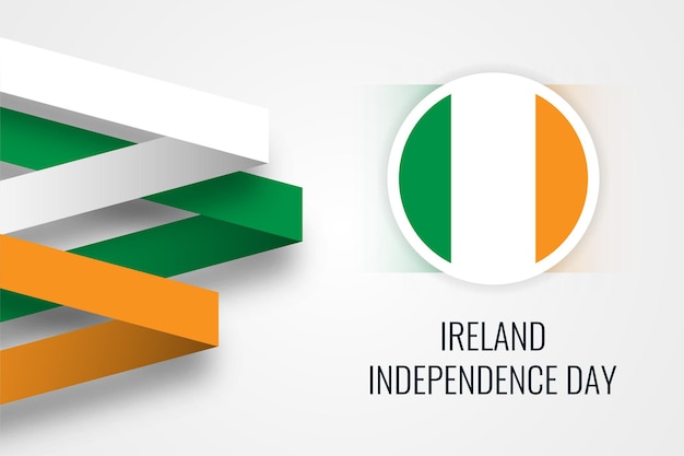 Felice giorno dell'indipendenza repubblica d'irlanda