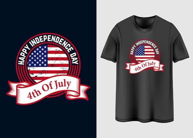 Happy Independence Day T-shirt design