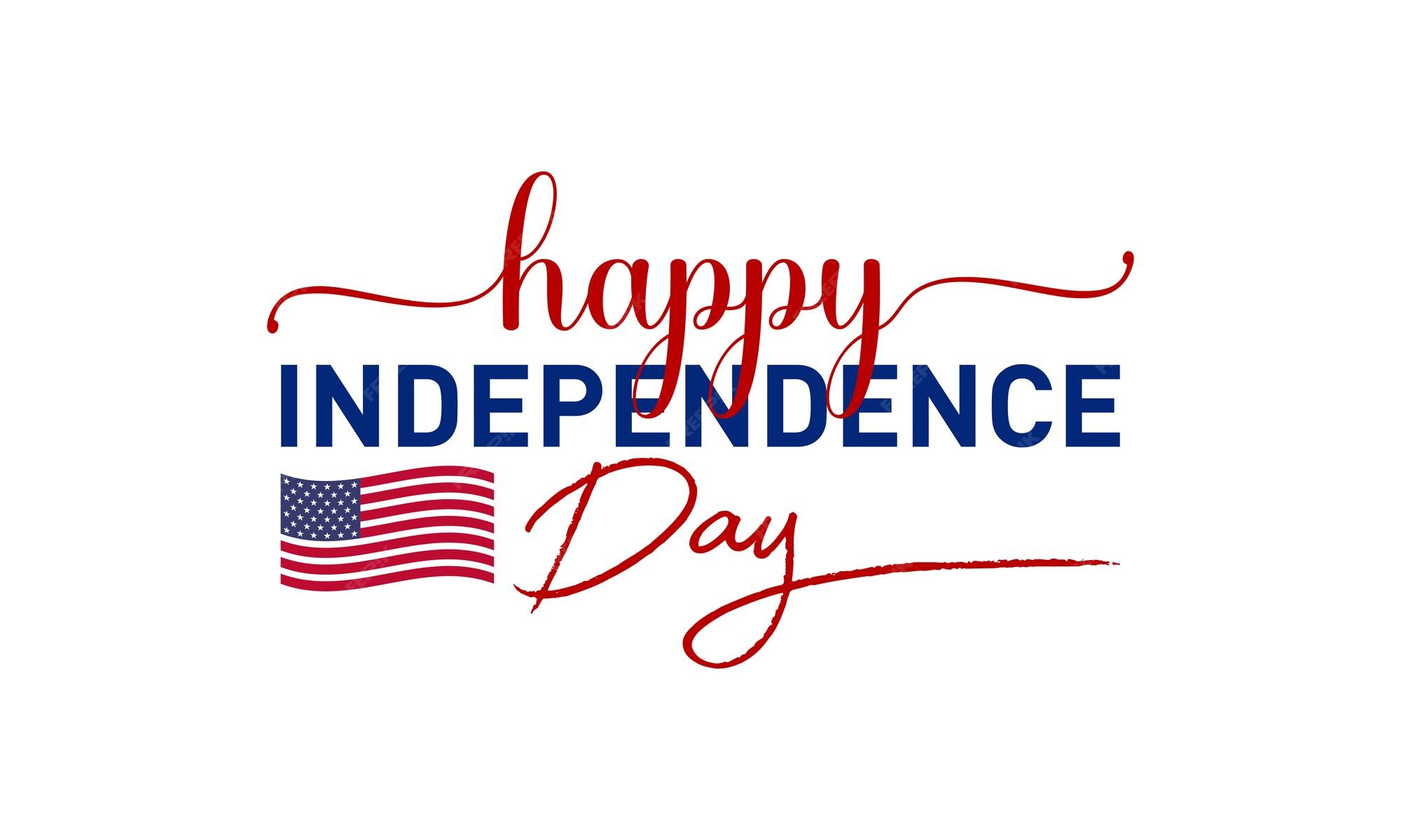 Premium Vector Happy independence day of united states of america
