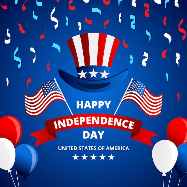 Happy independence day usa